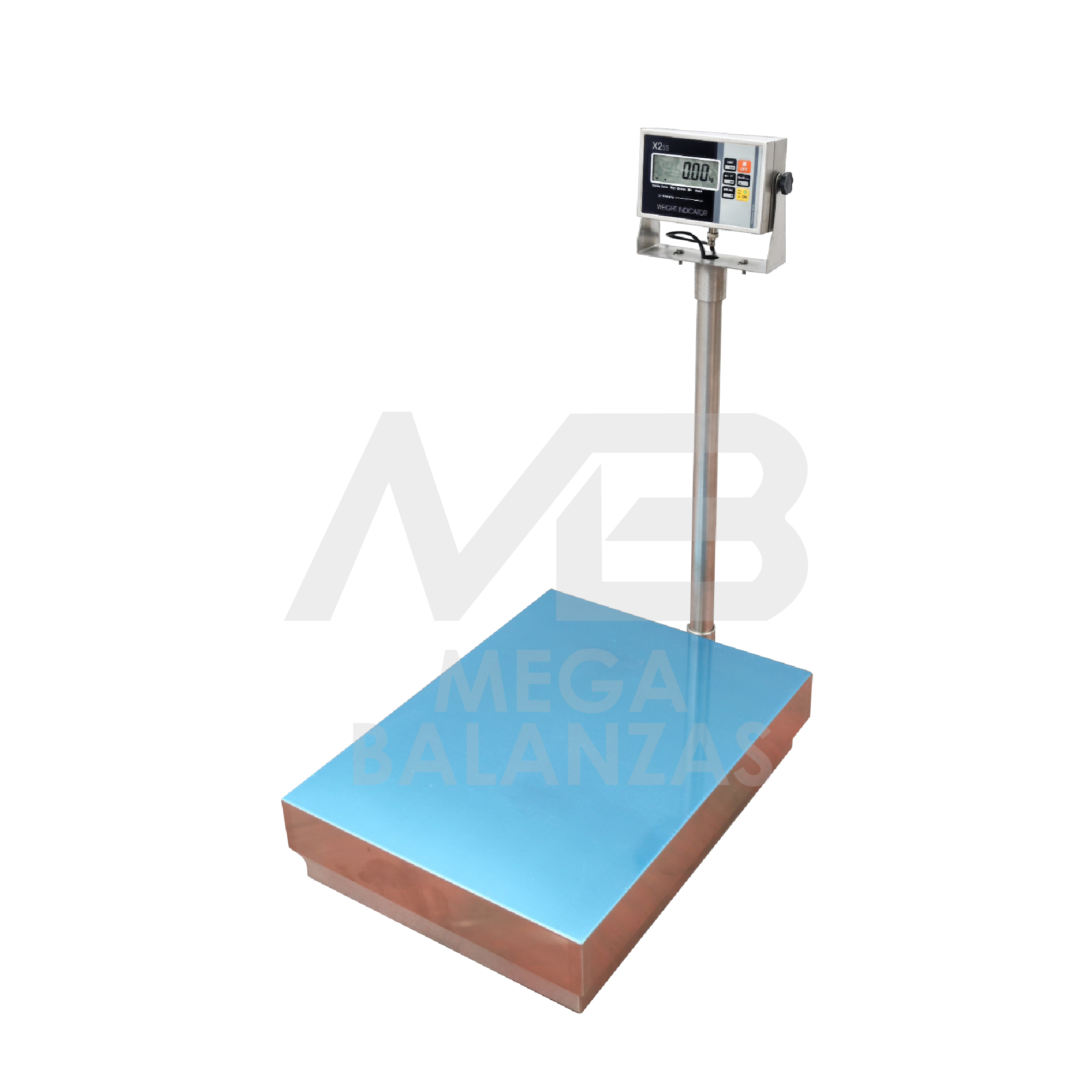 BALANZA DE PISO 60X45 ACERO X2SS